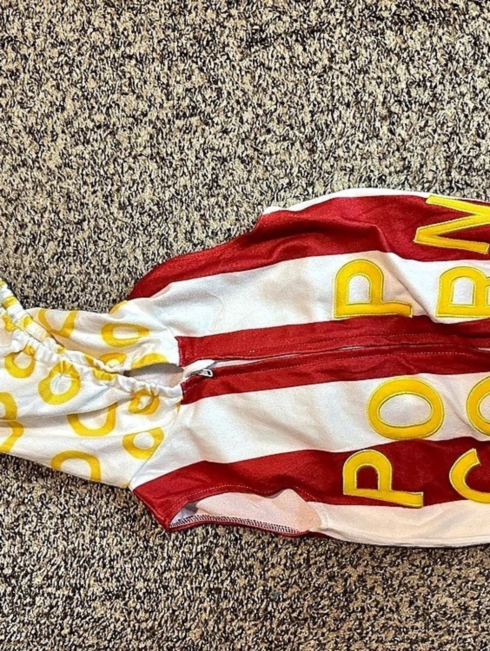 Baby Popcorn Halloween Costume 12-18M